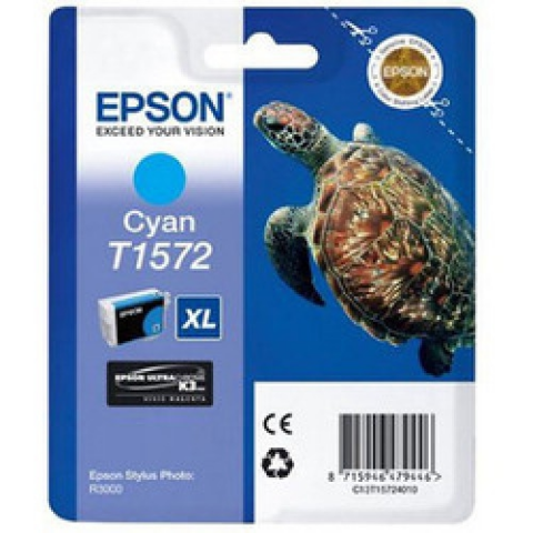 Epson Cartucho de tinta cían C13T15724010 T1572 25.9ml