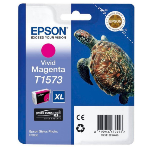 Epson Cartucho de tinta magenta (vivid) C13T15734010 T1573 25.9ml