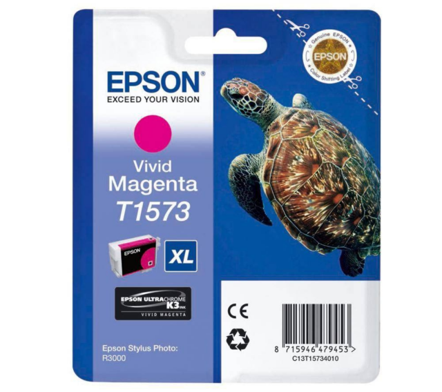 Epson Cartucho de tinta magenta (vivid) C13T15734010 T1573 25.9ml