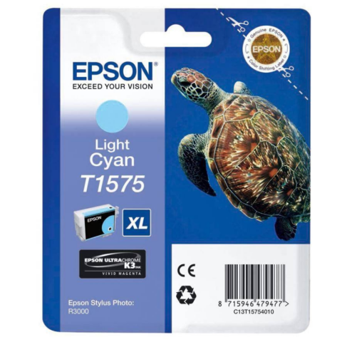 Epson Cartucho de tinta cían (claro) C13T15754010 T1575 25.9ml