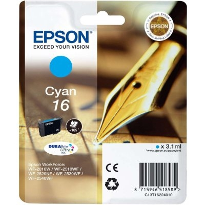 EPSON Cartucho T1622 Cian WF2630/2650/2660