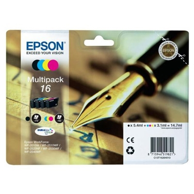 EPSON Cartucho Multipack T16 WF2630/2650/2660