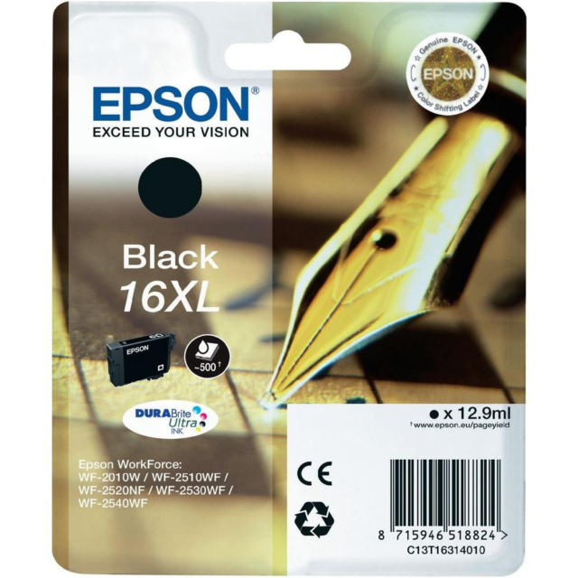 EPSON Cartucho T16XL Negro