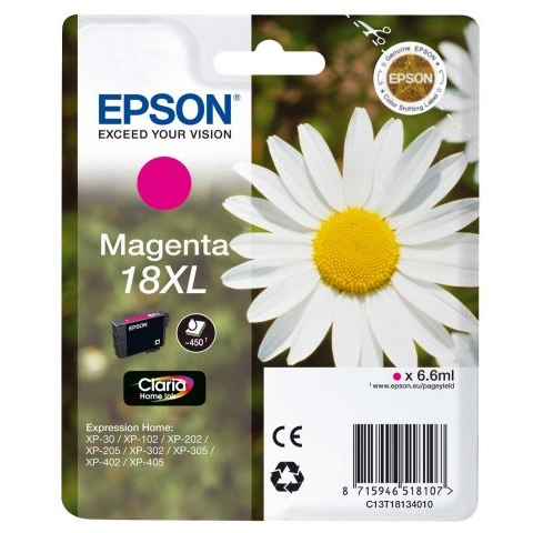 EPSON Cartucho T1813XL Magenta XP225 322 422