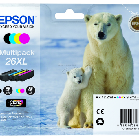 Epson Cartucho Multipack T26XL