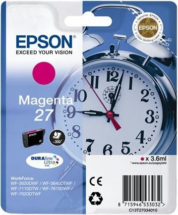 EPSON Cartucho T2703 Magenta WF3620 3640 7610