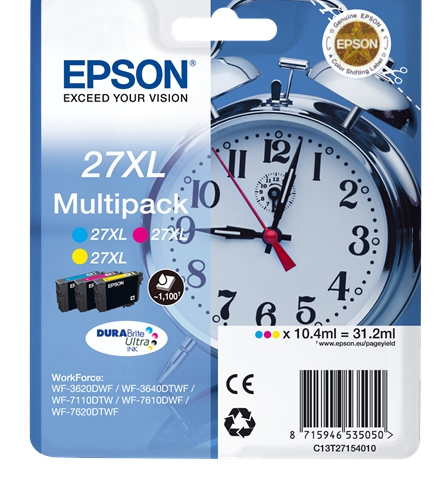 EPSON Cartucho Multipack T27XL WF3620/3640/7610
