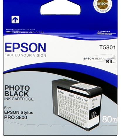 Epson Cartucho de tinta negro (foto) C13T580100