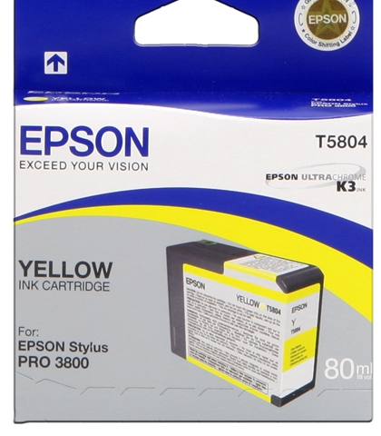 Epson Cartucho de tinta amarillo C13T580400 T5804