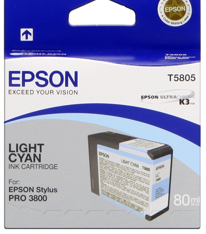 Epson Cartucho de tinta cían (claro) C13T580500 T5805