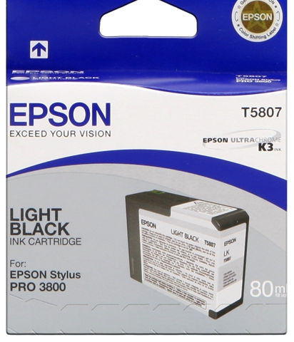 Epson Cartucho de tinta negro (claro) C13T580700 T5807