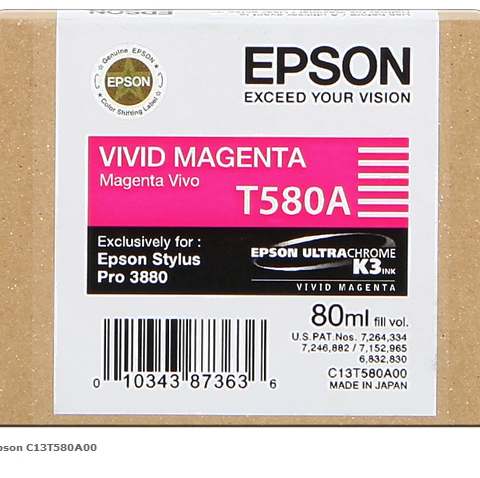 Epson Cartucho de tinta magenta (vivid) C13T580A00 T580A