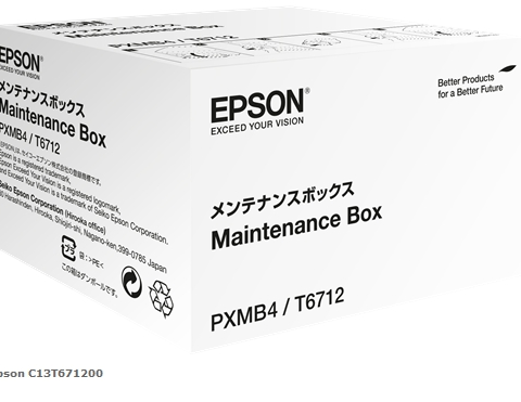 Epson Kit mantenimiento C13T671200 T6712 , PXMB4 maintenance Box