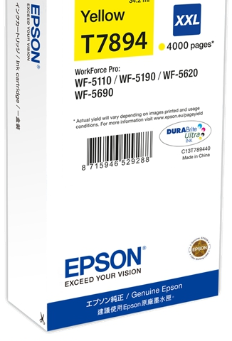 Epson Cartucho de tinta amarillo C13T789440 T7894