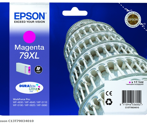 Epson Cartucho de tinta magenta C13T79034010 T7903