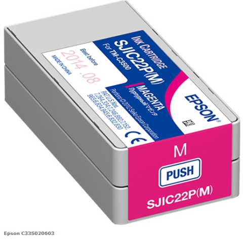 Epson Cartucho C33s020603 Magenta TM-C3500