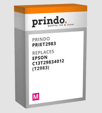 Prindo Cartucho de tinta magenta PRIET2983 Compatible epson C13T29934012