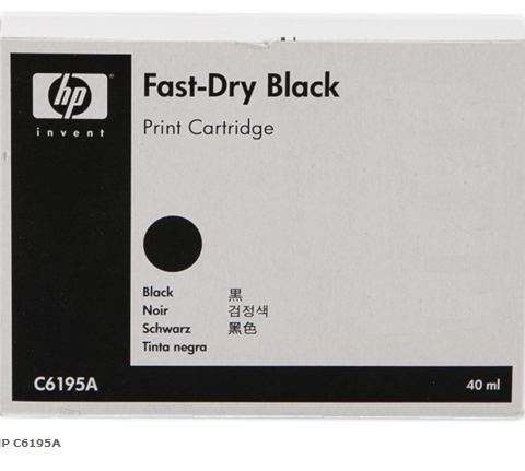 HP Cartucho de tinta negro C6195A SPS 42ml TIJ 2.5 - HP Fast Dry