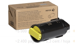Xerox Tóner amarillo 106R03861
