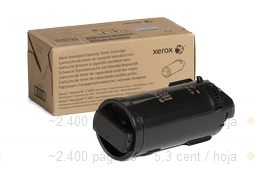 Xerox Tóner negro 106R03862