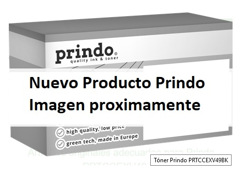 Prindo Tóner negro PRTCCEXV49BK Compatible con Canon C-EXV49bk (8524B002)