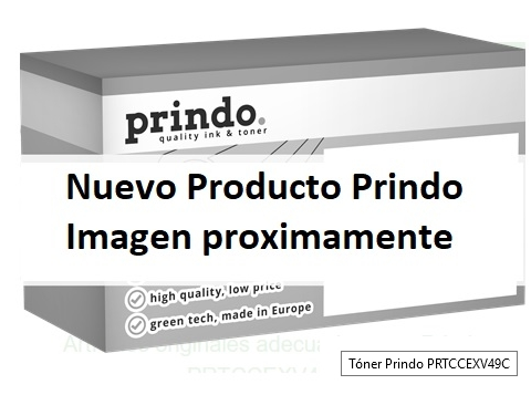 Prindo Tóner cian PRTCCEXV49C Compatible con Canon C-EXV49c