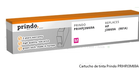 Prindo Cartucho de tinta magenta PRIHPJ3M69A Compatible con HP J3M69A