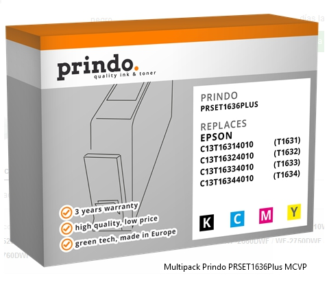 Prindo Multipack PRSET1636Plus MCVPCompatible Epson T1636