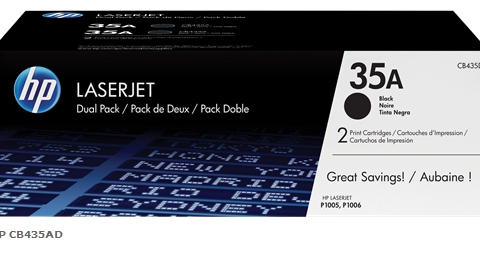 HP Value Pack negro CB435AD 35A