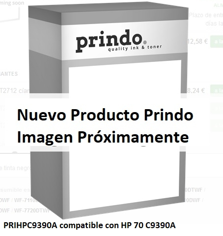 Prindo Cartucho de tinta Cian claro PRIHPC9390A Compatible con HP 70 C9390A