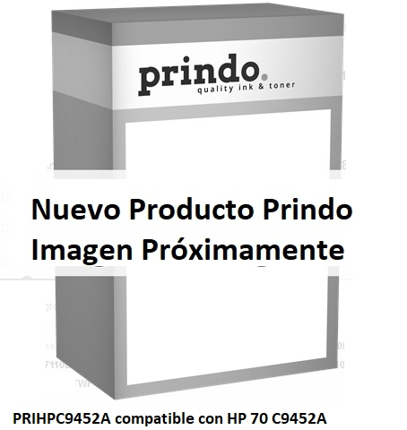 Prindo Cartucho de tinta cian PRIHPC9452A Compatible con HP 70 C9452A