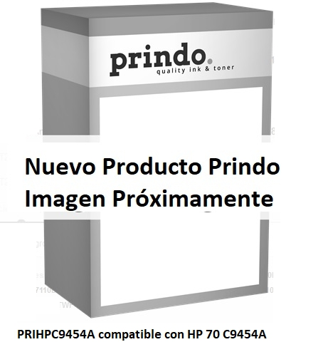 Prindo Cartucho de tinta amarillo PRIHPC9454A Compatible con HP 70 C9454A