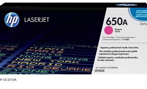 HP Tóner magenta CE273A 650A