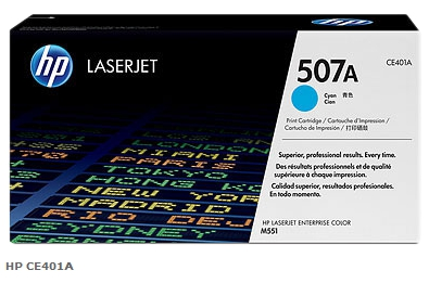 HP Toner 507A Cyan