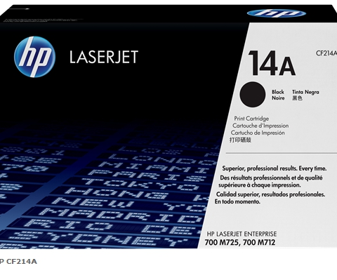 HP Tóner negro CF214A 14A