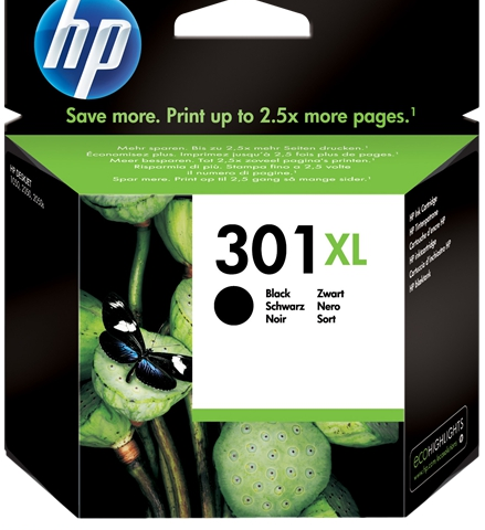 HP Cartucho 301XL Negro