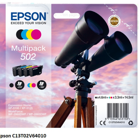 Epson Cartucho Multipack 502