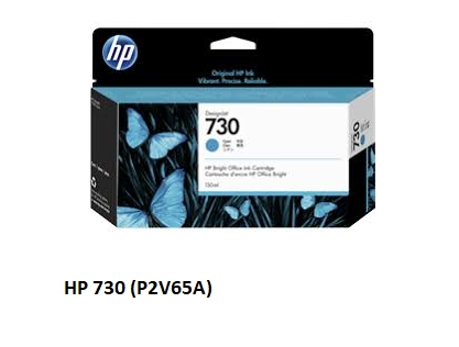 HP Cartucho de tinta Schwarz matt P2V65A 730