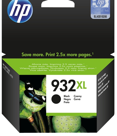 HP Cartucho de tinta negro CN053AE 932XL