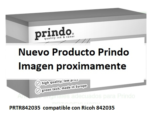Prindo Tóner amarillo PRTR842035 Compatible con Ricoh 842035