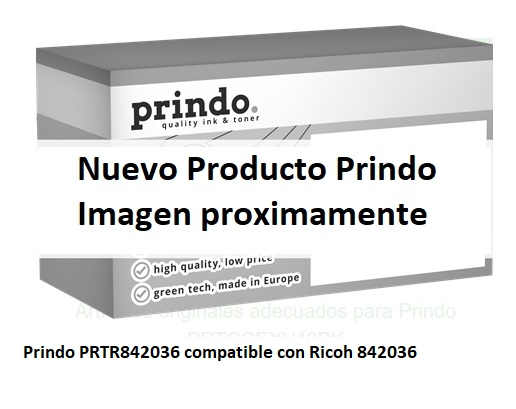 Prindo Tóner magenta PRTR842036 Compatible con Ricoh 842036