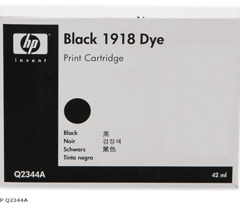 HP Cartucho de tinta negro Q2344A SPS 40ml TIJ 2.5 - HP 1918