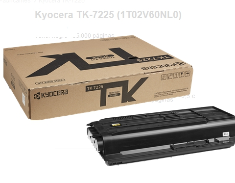 Kyocera Tóner negro TK-7225 1T02V60NL0