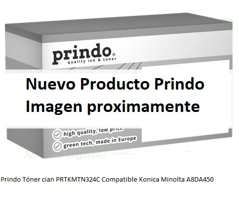Prindo Tóner cian PRTKMTN324C Compatible Konica Minolta A8DA450