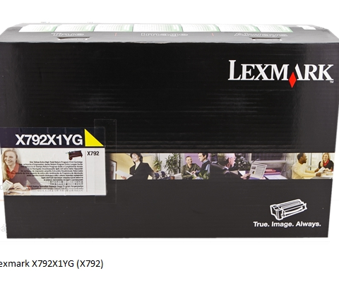 Lexmark Tóner amarillo X792X1YG X792