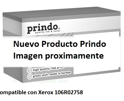 Prindo Tóner amarillo PRTX106R02758 Compatible con Xerox 106R02758