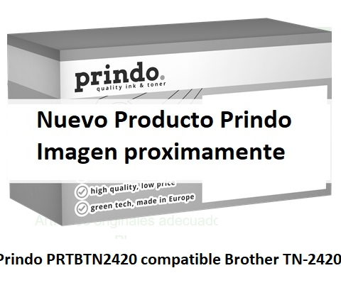 Compatible con Brother TN-2420 Prindo Tóner negro PRTBTN2420