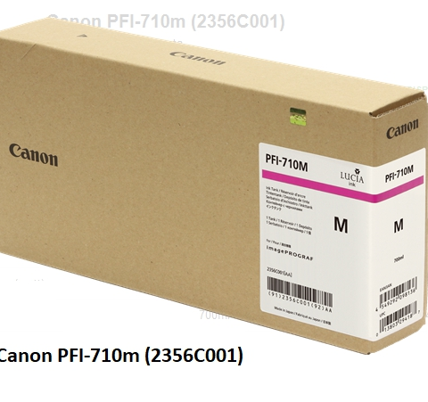 Canon Cartucho de tinta magenta PFI-710m 2356C001