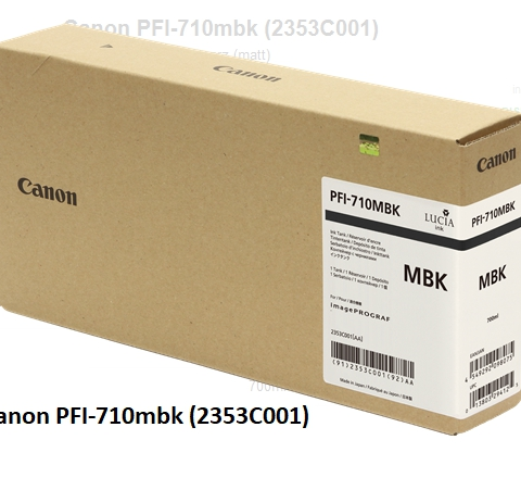 Canon Cartucho de tinta Schwarz matt PFI-710mbk 2353C001