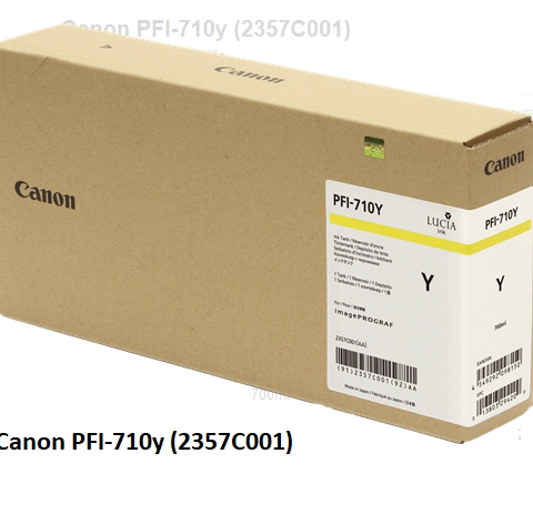 Canon Cartucho de tinta amarillo PFI-710y 2357C001